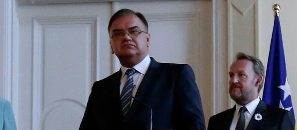 Младен Иванић и Бакир Изетбеговић Младен Иванић и Бакир Изетбеговић - Sputnik Србија