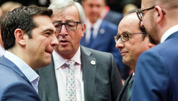 Састанак европских лидера у Бриселу због дуга Грчке - Sputnik Србија