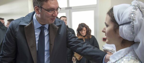 Александар Вучић у посети Косову и Метохији - Sputnik Србија