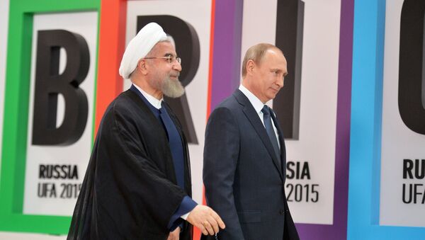 Vladimir Putin i Hasan Rohani - Sputnik Srbija