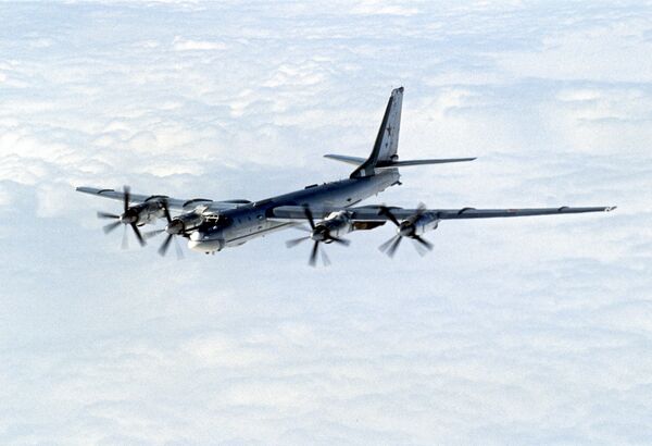 Strateški bombarder TU-95 Strateški bombarder TU-95 - Sputnik Srbija