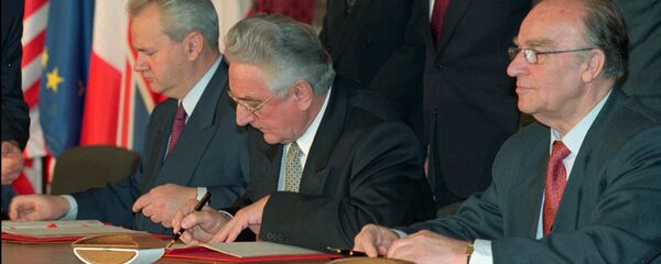 Potpisivanje Dejtonskog sporazuma - Sputnik Srbija