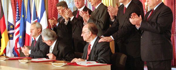 Potpisivanje Dejtonskog sporazuma - Sputnik Srbija