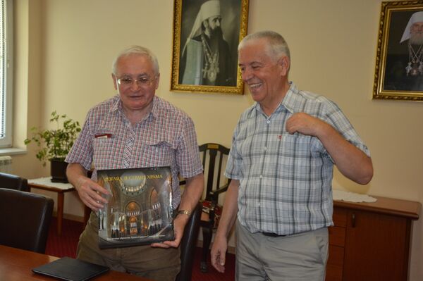 Председник Фонда историјске фотографије Карла Була, Валентин Евгењевич Елбек, допутовао је у Београд на отваранје изложбе Председник Фонда историјске фотографије Карла Була, Валентин Евгењевич Елбек, допутовао је у Београд на отваранје изложбе - Sputnik Србија