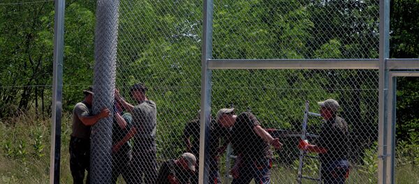 На изграђеном делу зида тестиране четири различите технологије - Sputnik Србија