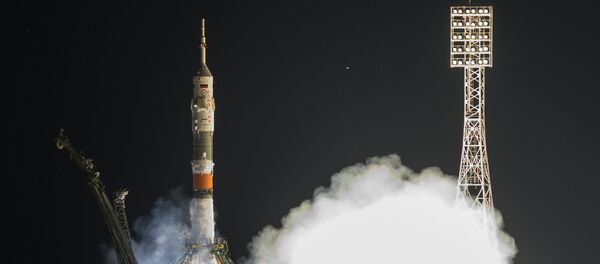 Лансирање свемирске летелице „Сојуз ТМС-17М“ са космодрома Бајконур - Sputnik Србија