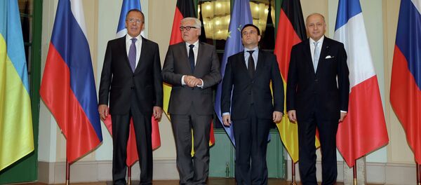 Министри споњних послова Нормандијске четворке - Sputnik Србија