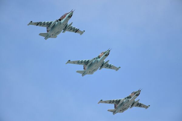 Oklopni jurišni avion Su-25SM Oklopni jurišni avion Su-25SM - Sputnik Srbija