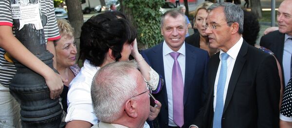 Francuska delegacija na Krimu Francuska delegacija na Krimu - Sputnik Srbija