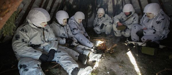 Арктичка бригада - тренинг кадета Арктичка бригада - тренинг кадета - Sputnik Србија