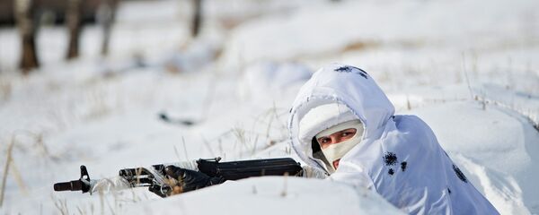 Training of cadets in the Arctic division DVVKU Training of cadets in the Arctic division DVVKU - Sputnik Srbija