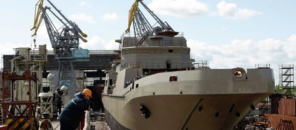 Брод Иван Грен на бродоградилишту Јантар - Sputnik Србија