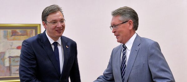 Александар Вучић и Александар Чепурин - Sputnik Србија