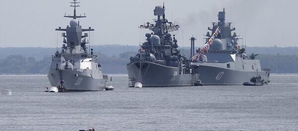 Руски војни бродови у Калињинграду - Sputnik Србија