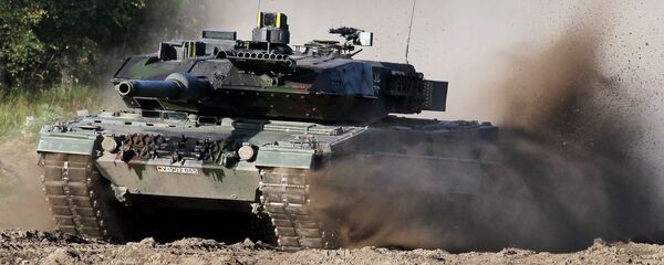 Nemački tenk Leopard 2 Nemački tenk Leopard 2 - Sputnik Srbija