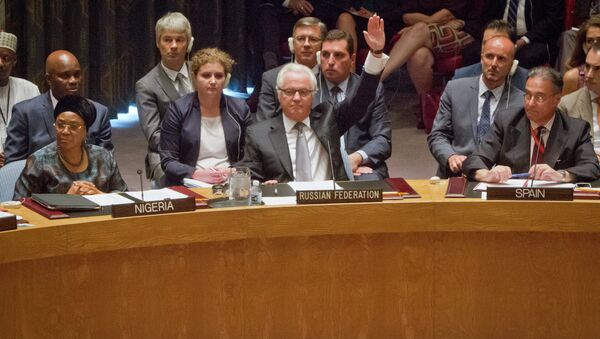 Vitalij Čurkin ulaže veto u SB UN - Sputnik Srbija