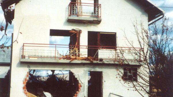 Олуја - иза хрватске војске остале су спаљене и порушене куће - Sputnik Србија