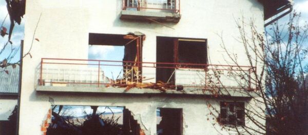 Олуја - иза хрватске војске остале су спаљене и порушене куће - Sputnik Србија