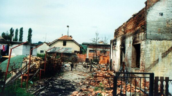 Oluja - iza hrvatske vojske ostale su spaljene i porušene kuće - Sputnik Srbija