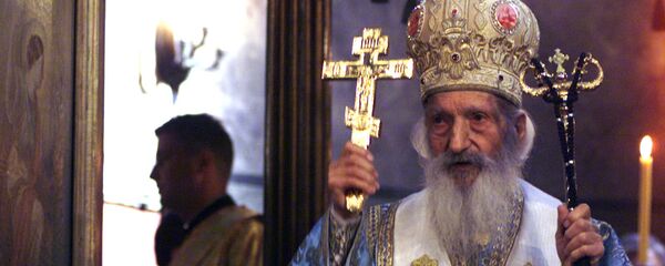 Blaženopočivši patrijarh srpski Pavle Blaženopočivši patrijarh srpski Pavle - Sputnik Srbija