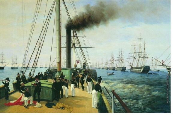 Балтичка морнаричка флота 1848. година, Аљаска Балтичка морнаричка флота 1848. година, Аљаска - Sputnik Србија