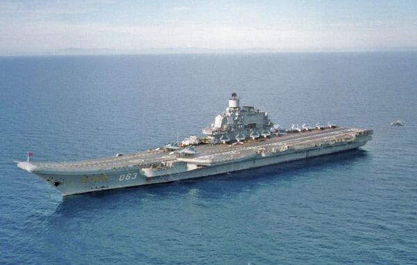 Rusija: nosač aviona „Admiral Kuznjecov“ Rusija: nosač aviona „Admiral Kuznjecov“ - Sputnik Srbija