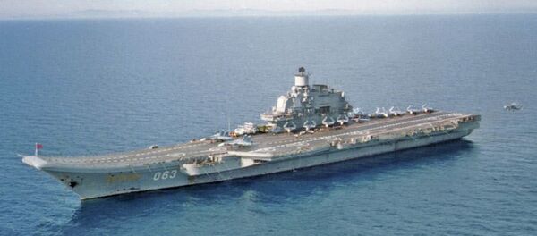 Rusija: nosač aviona „Admiral Kuznjecov“ Rusija: nosač aviona „Admiral Kuznjecov“ - Sputnik Srbija