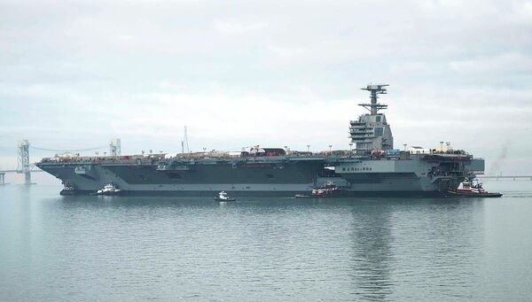 NATO: Američki nosač „Džerald R. Ford“ NATO: Američki nosač „Džerald R. Ford“ - Sputnik Srbija