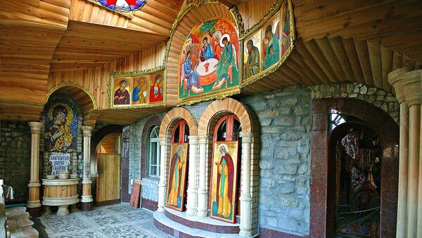 Хришћанска дворана у Храму свих религија у Казању - Sputnik Србија