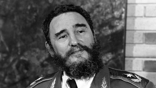 Fidel Kastro usnimljen 1977. godine - Sputnik Srbija