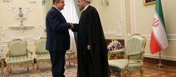 Ivica Dačić i Hasan Rohani Ivica Dačić i Hasan Rohani - Sputnik Srbija
