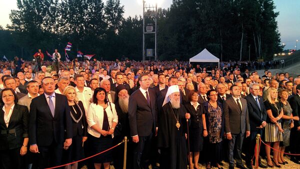 Obeležavanje 20 godina od Oluje u Sremskoj Rači - Sputnik Srbija