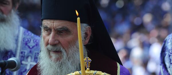 Patrijarh Irinej, parastos stradalim Srbima u Oluji Patrijarh Irinej, parastos stradalim Srbima u Oluji - Sputnik Srbija