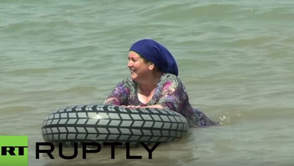 Otvaranje ženske plaže u Čečeniji - Sputnik Srbija