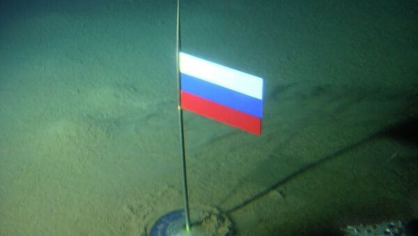 Čilingarov postavavnja zastavu na dno Severenog ledenog okeana - Sputnik Srbija