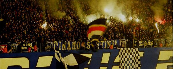 Navijači Dinama Zagreb Bed Blue Bojsi  - Sputnik Srbija