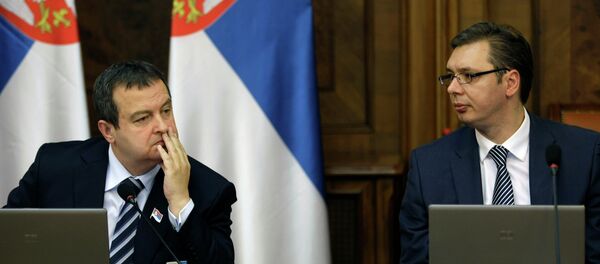 Ivica Dačić i Aleksandar Vučić Ivica Dačić i Aleksandar Vučić - Sputnik Srbija