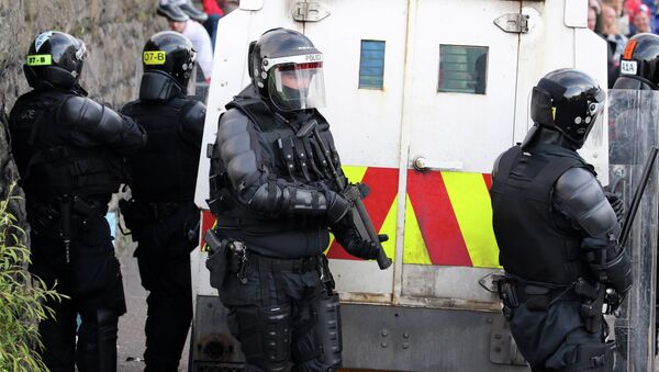 Policija na protestima u Belfastu - Sputnik Srbija
