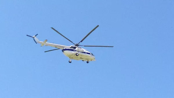 Ruski Helikopter koji je preletao poligon u Dagestanu kod Kaspijskog mora - Sputnik Srbija