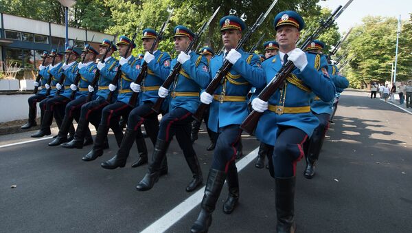 Српски гардисти спремни за параду у Пекингу - Sputnik Србија