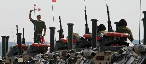 Вежбе морнаричких и падобранских јединица  региону Калињинграда - Sputnik Србија