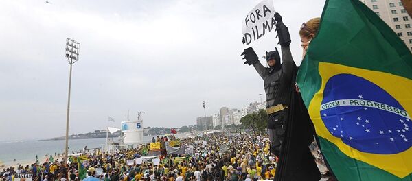 Velike demonstracije u Brazilu - Sputnik Srbija