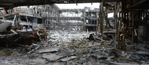 Рушевине доњецког аеродрома - Sputnik Србија