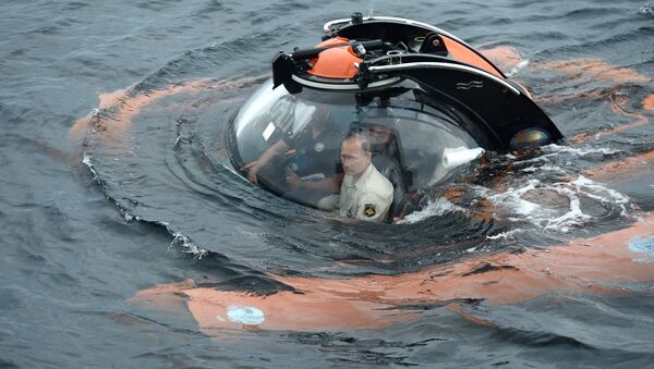 Путин се спушта на дно Црног мора - Sputnik Србија