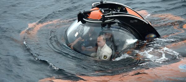 Путин се спушта на дно Црног мора - Sputnik Србија