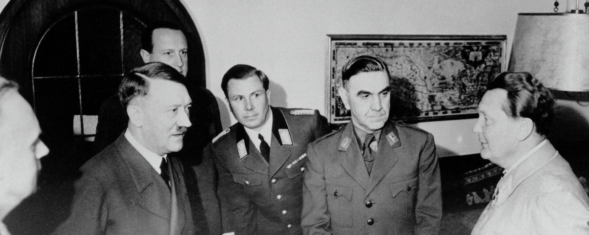 Adolf Hitler, Ante Pavelić i Herman Gering - Sputnik Srbija, 1920, 08.01.2022