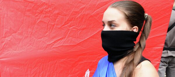 Otkriven kamp Desnog sektora za decu vojnike - Sputnik Srbija