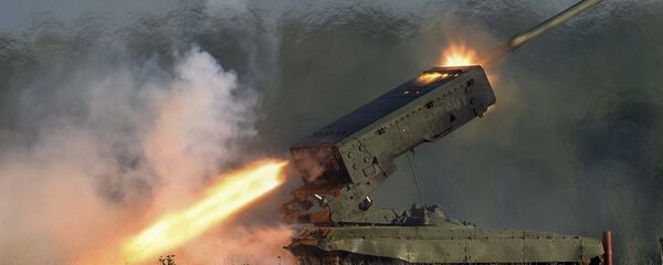 Rusija razvija novi teški višecevni raketni lanser Rusija razvija novi teški višecevni raketni lanser - Sputnik Srbija