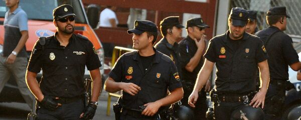 Španska policija u Madridu Španska policija u Madridu - Sputnik Srbija