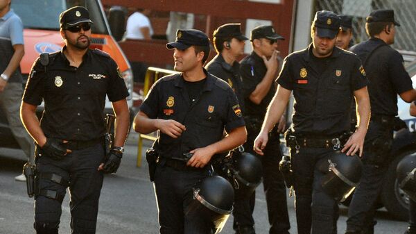Španska policija u Madridu - Sputnik Srbija